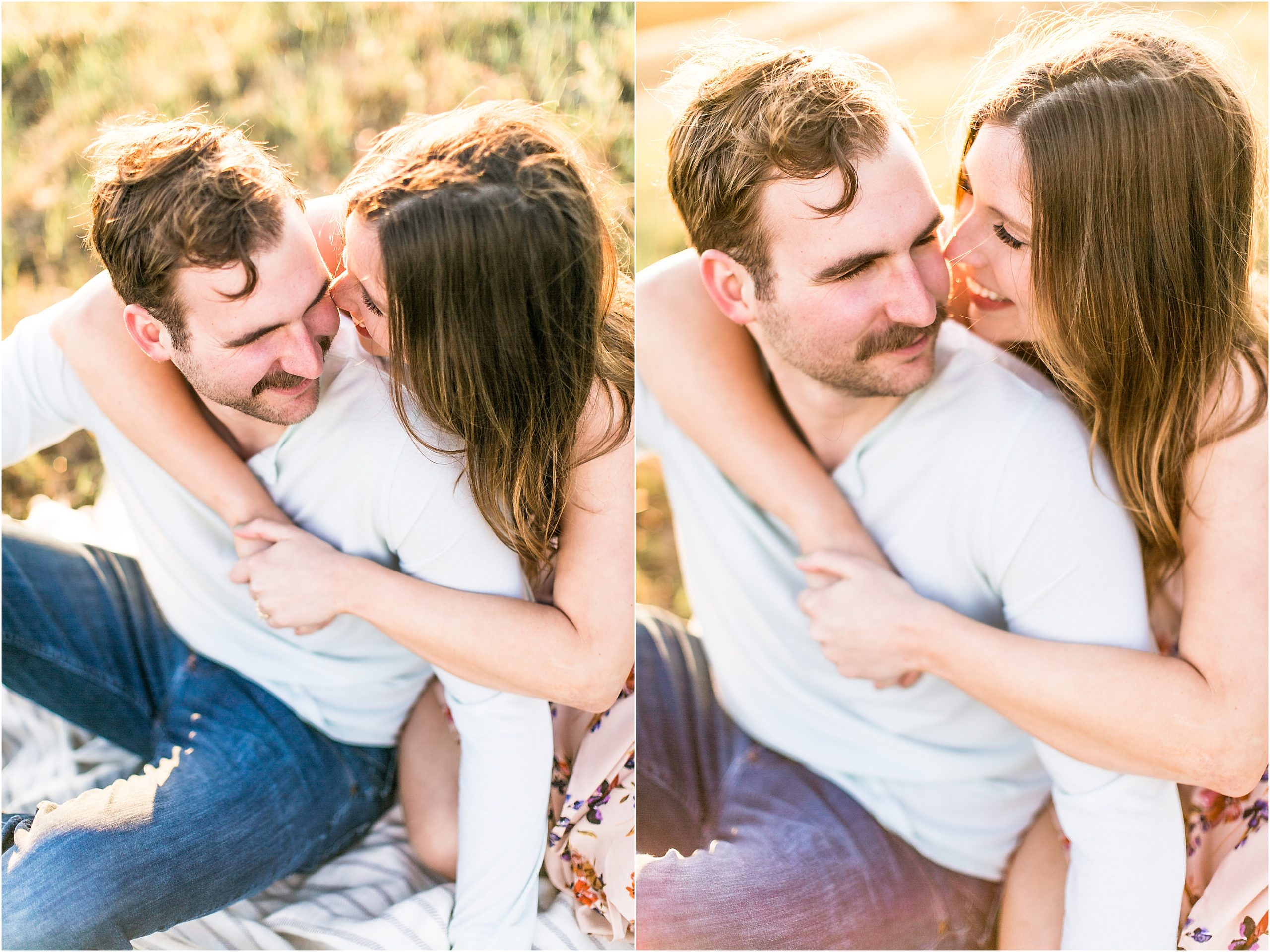 cute engagement session in sonoma county