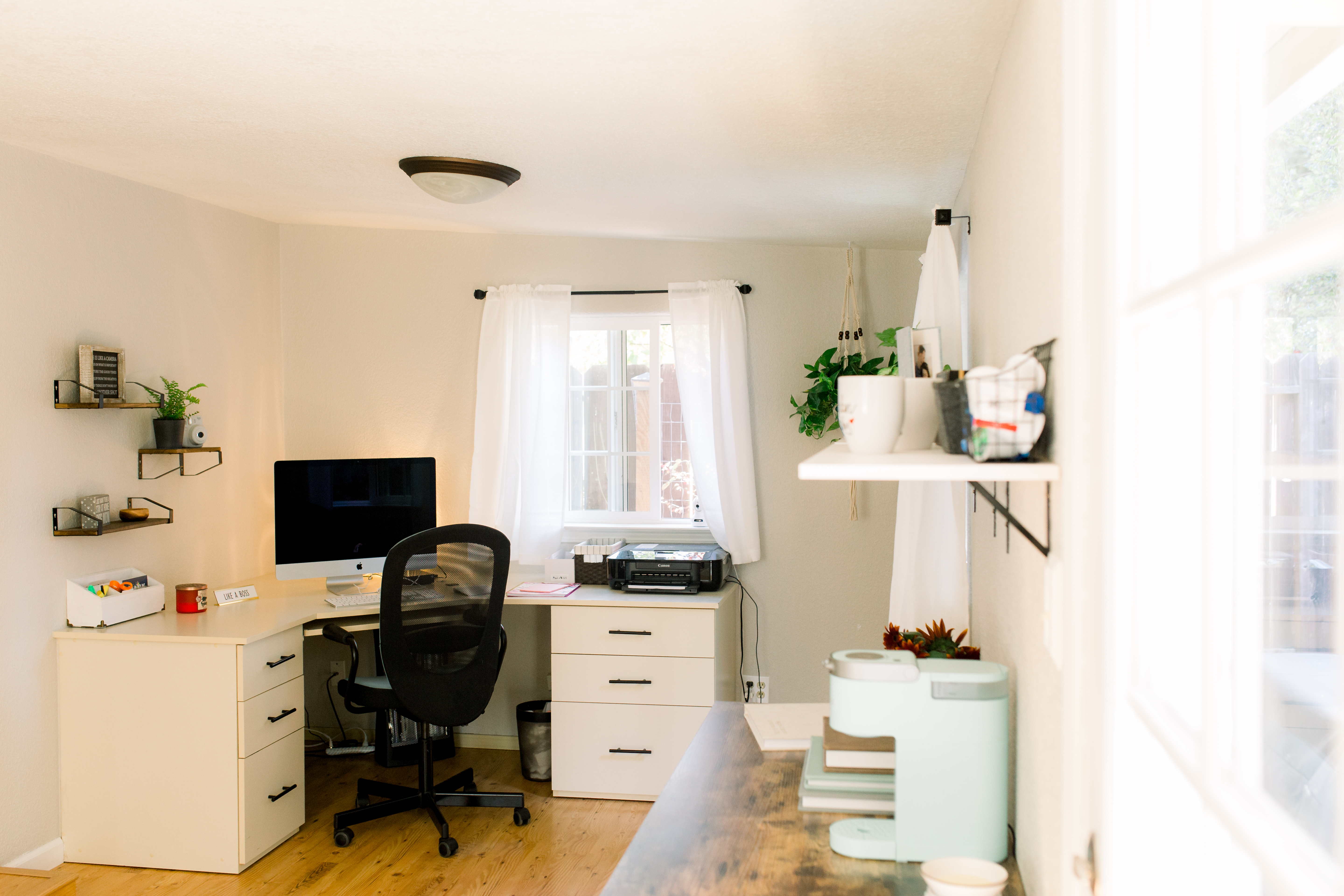 Photography office remodel